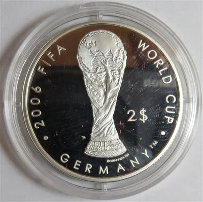 Fußball WM Deutschland 2006Fidschi - Münzen
