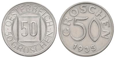 1. Republik 1918-1938 - Mince