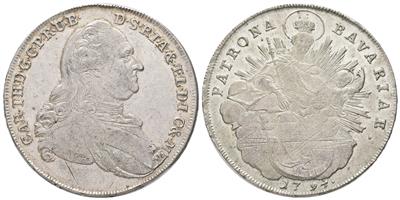 Bayern, Karl Theodor 1777-1799 - Coins