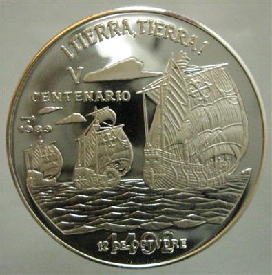 500 Jahre Entdeckung Amerikas- Kuba - Münzen