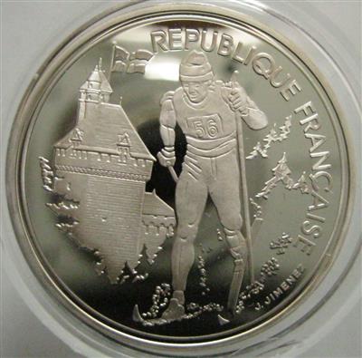 Frankreich- Albertville 1992 - Münzen