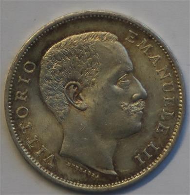 Italien, Vittorio Emanuele III. 1900-1945 - Münzen