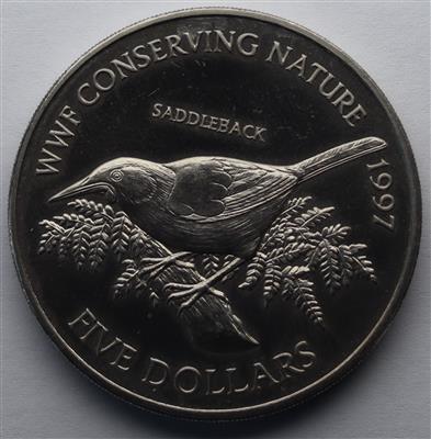 Neuseeland- Vögel - Coins