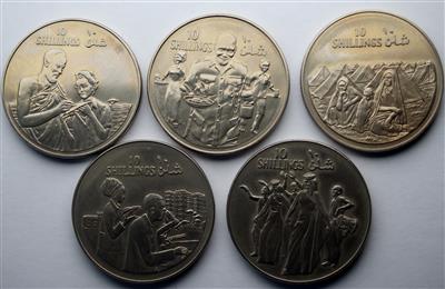 Somalia- 10 Jahre Republik - Coins