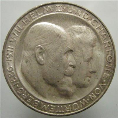 Württemberg, Wilhelm II. 1891-1918 - Münzen