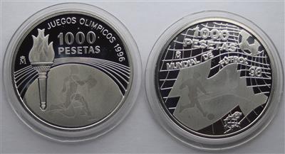 Spanien- Hologrammmünzen - Münzen