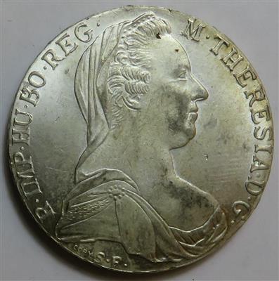 Maria Theresia posthume Prägungen nach 1780 - Münzen