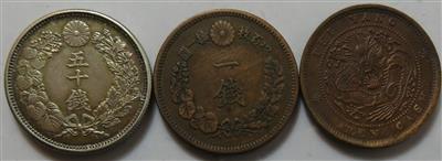 Japan/China - Münzen