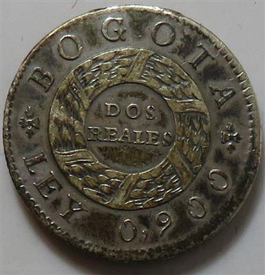 Kolumbien, Republik Nueva Granada 1837-1859 - Münzen