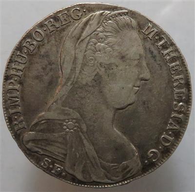 Maria Theresia nach 1780 - Münzen