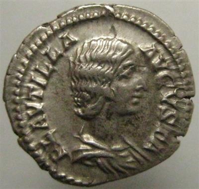 Plautilla, Gattin des Caracalla - Münzen