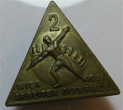 Arbeiter Olympiade Wien 1931 - Münzen