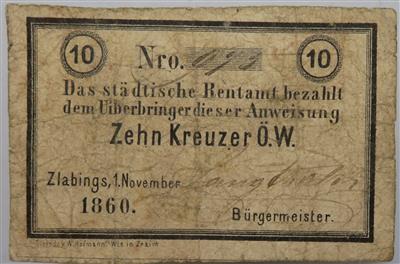 Zlabings- Notgeld - Coins