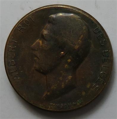 Belgien, Albert I. 1909-1934 - Münzen