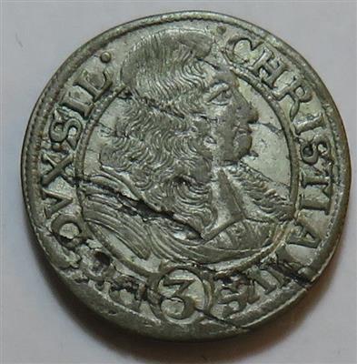Liegnitz-Brieg, Christian zu Wohlau 1639-1672 - Münzen