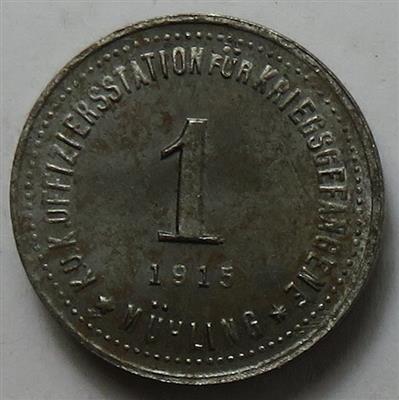 Mühling- KuK Offiziers-Station für Kriegsgefangene - Münzen
