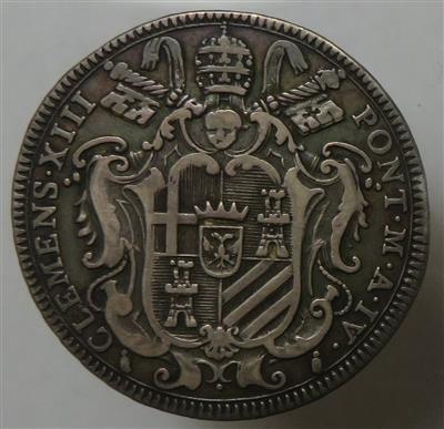 Papst Clemens XIII. 1758-1769 - Münzen