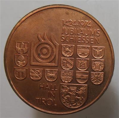 Hall in Tiro 1424-1974 - Münzen