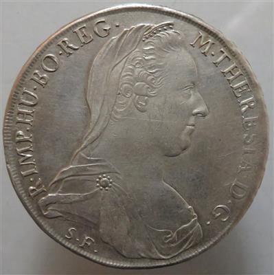 Maria Theresia nach 1780 - Münzen