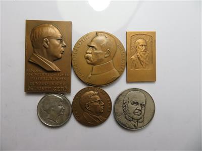 Personenmedaillen - Münzen