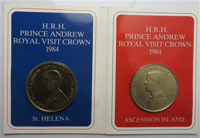 Ascension Island- St. Helena - Münzen