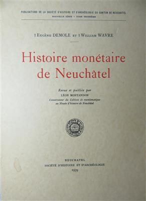 Demole/Wavre, Histoire monetaire de Neuchatel - Münzen