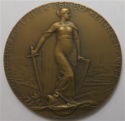 Jahrhundertfeier der Befreiungskriege gegen Napolen - Münzen