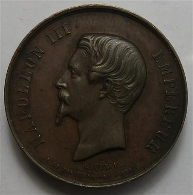 Frankreich, Weltausstellung in Paris 1855 - Münzen