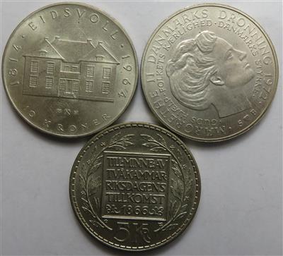 Norwegen/Schweden/Dänemark - Monete