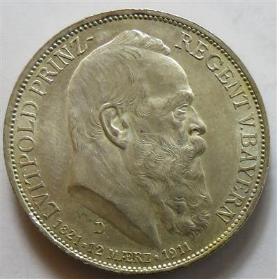 Bayern, Prinzregent Luitpold 1886-1913 - Münzen