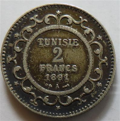 Tunesien, Ali Bey AH 1862-1901 - Coins
