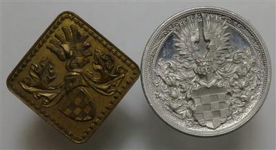 Alexander von Dachenhausen 1848-1916 (2 Stk. AE/MET) - Coins