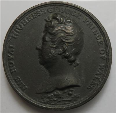 Großbritannien, George III. 1760-1820 - Mince a medaile