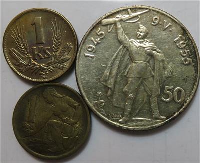 CSSR/Slowakei - Münzen und Medaillen
