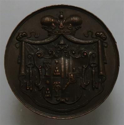 Marius Fürst Chigi 1832-1914 - Mince a medaile