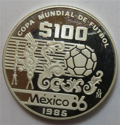Mexiko- Fußball WM 1986 - Mince a medaile