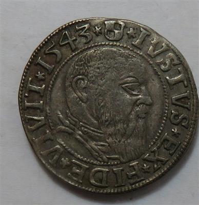 Brandenburg, Albrecht 1543-1554 - Coins and Medals