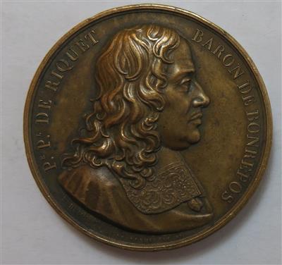 De Riquet, Baron von Bonrepos - Monete e medaglie