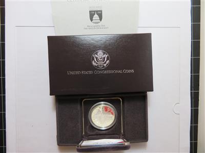 U. S. A.- Congressional 1989 - Münzen und Medaillen