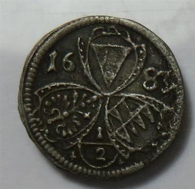 Olmütz, Karl II. v. Liechtenstein 1664-1695 - Monete e medaglie