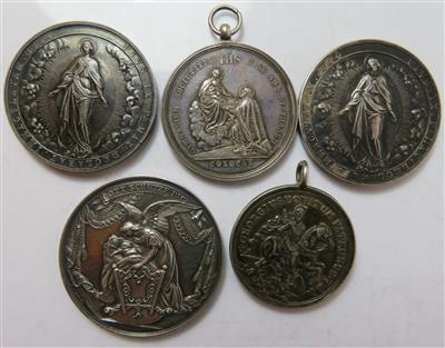 Religion, Taufe, Schule (Ungarn), Jungfräulichkeit Mariens - Monete e medaglie