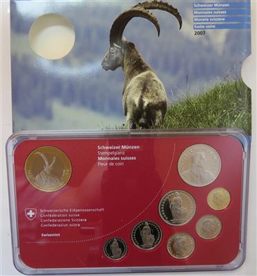 Schweiz- Kursmünzensatz 2010 - Monete e medaglie