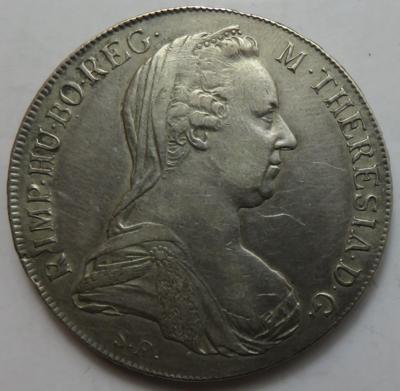 Maria Theresia nach 1780 - Münzen und Medaillen