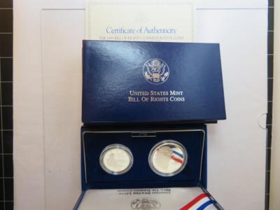 U. S. A.- Bill of Rights 1993 - Monete e medaglie