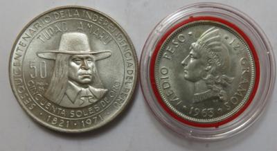 Domonikanische Republik/Peru (2 AR) - Mince a medaile