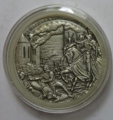 Schweiz- 1. August Taler 1989- Die Schlacht bei St. Jakob an der Birs - Münzen und Medaillen