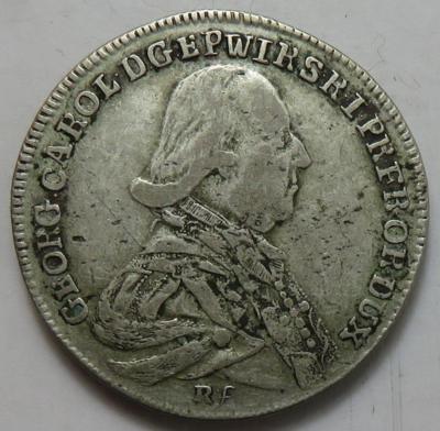 Würzburg, Georg Karl von Fechenbach 1795-1802 - Mince a medaile