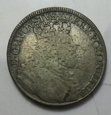 Sachsen, August III. 1733-1763 - Münzen und Medaillen