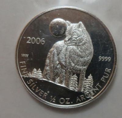 Kanada- Wolf - Münzen und Medaillen