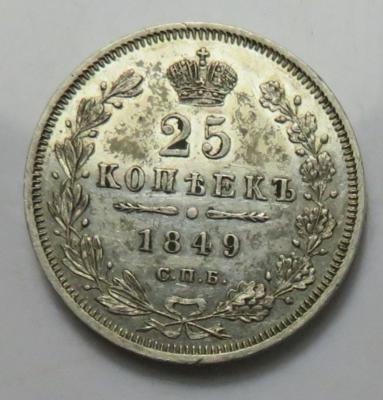 Rußland, Nikolaus I. 1825-1855 - Münzen und Medaillen